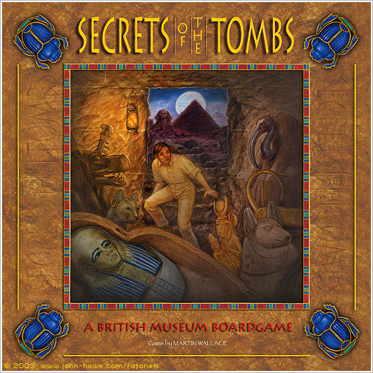 Secrets of the Tombs - Boardgame