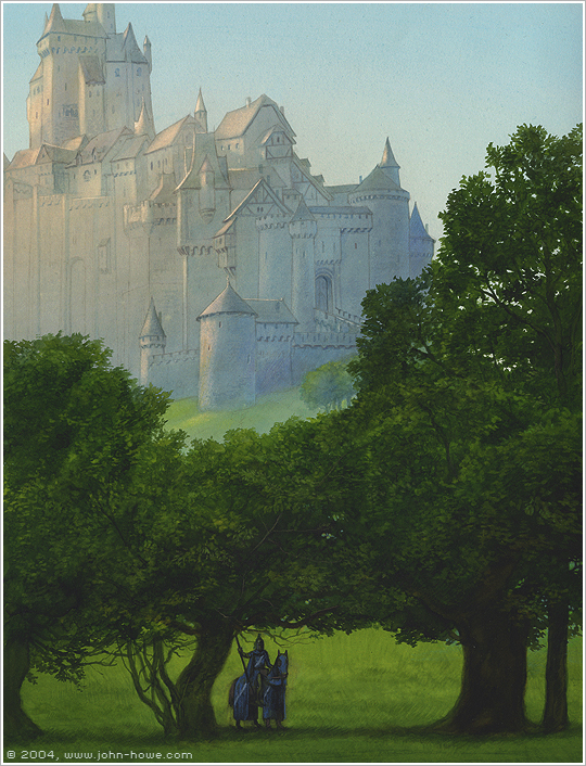 John Howe :: Illustrator - Portfolio :: Home / Cover Art / Castle
