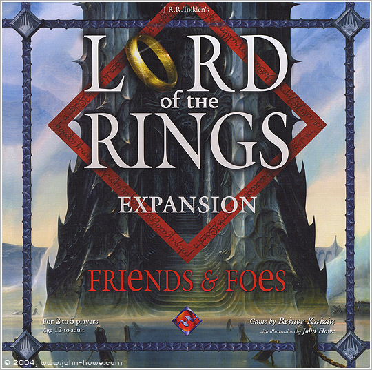 Lord of the Rings Boardgame: Friends and Foes Expansion - USA