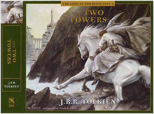 The Lord of the Rings Part 2: The Two Towers - Highbridge audio edition/front