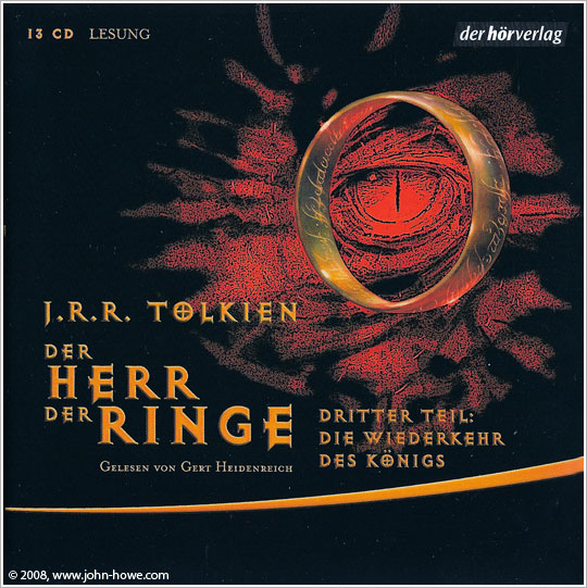 The Lord of the Rings Part 3 : The Return of the King - Audio CD Boxed set (Germany)