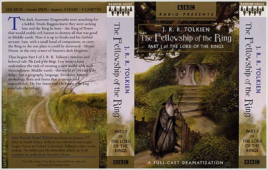 Random House Audio: The Fellowship of the Ring - cassettes