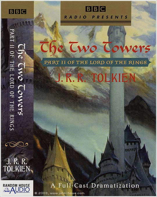 Random House Audio: The Two Towers - cassettes (front)