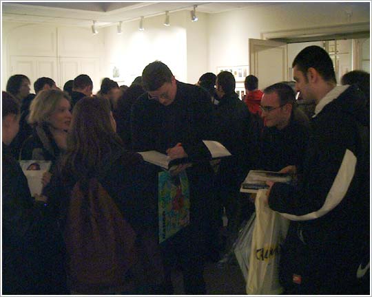 2002-12-09 - Tolkien Exhibition - Opening Night