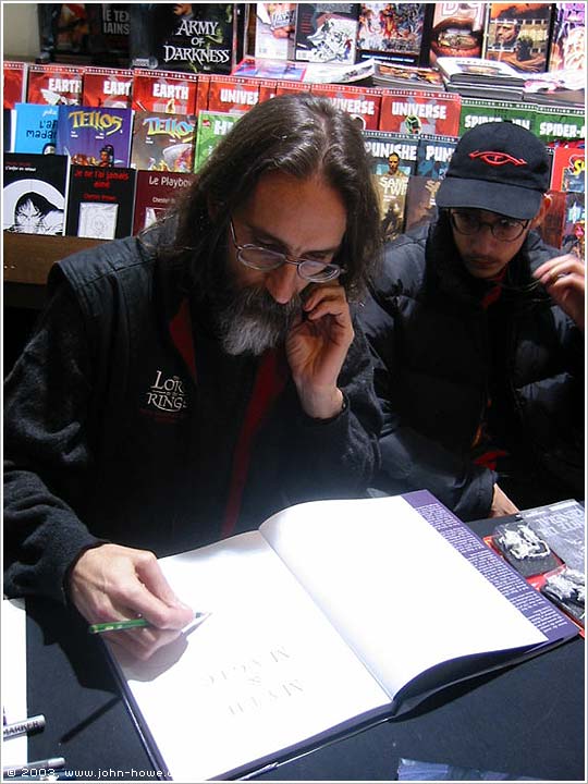 2002.12.18 - Librairie Arkham, Paris