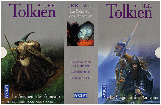 The Lord of the Rings boxed set - France (2002)