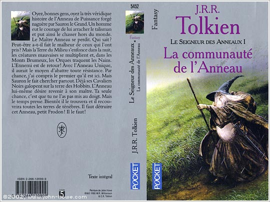 The Lord of the Rings Volume I: The Fellowship of the Ring -  France (paperback)