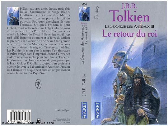 The Lord of the Rings Volume III: The Return of the King - France