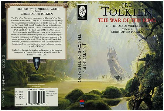 The History of Middle-Earth: Volume 08 - The War of the Ring