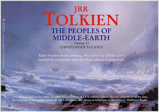 The History of Middle-Earth - promotional proof