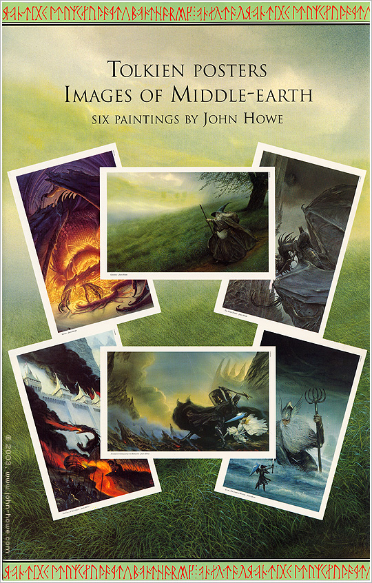 Tolkien Posters - Images of Middle-Earth (back)