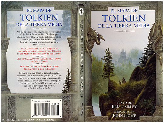 The Map of Tolkien's Middle-Earth - Spain