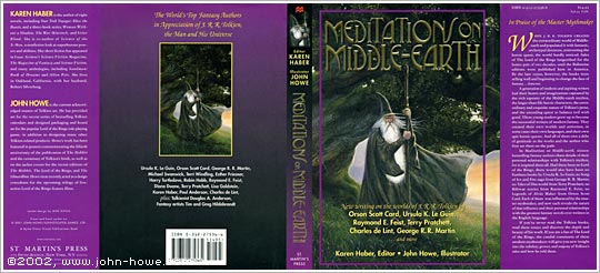 Meditations on Middle-Earth - USA (dust jacket)