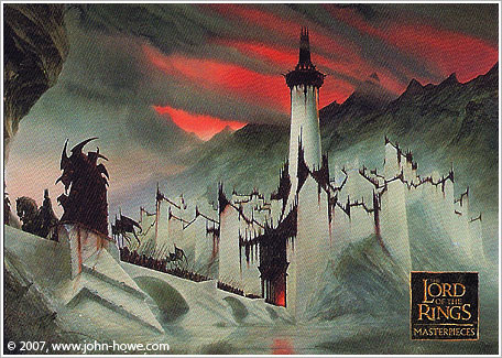 Topps Collectable Card - Minas Morgul (front)