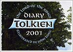 The Lord of the Rings Tolkien Diary 2001