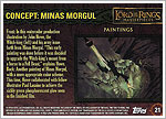 Topps Collectable Card - Minas Morgul (back)