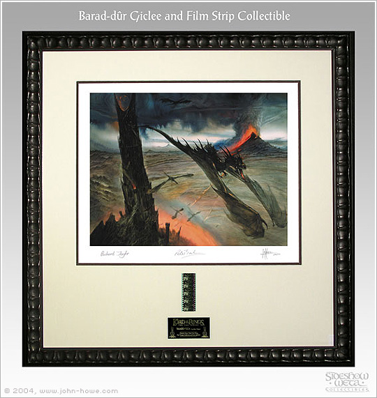 Barad-dur Giclée and Film Strip Collectible