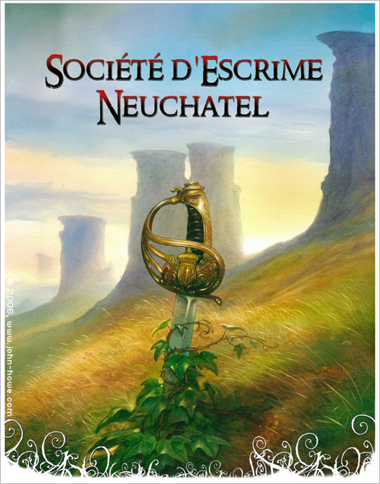 Société d'Escrime de Neuchâtel t-shirts