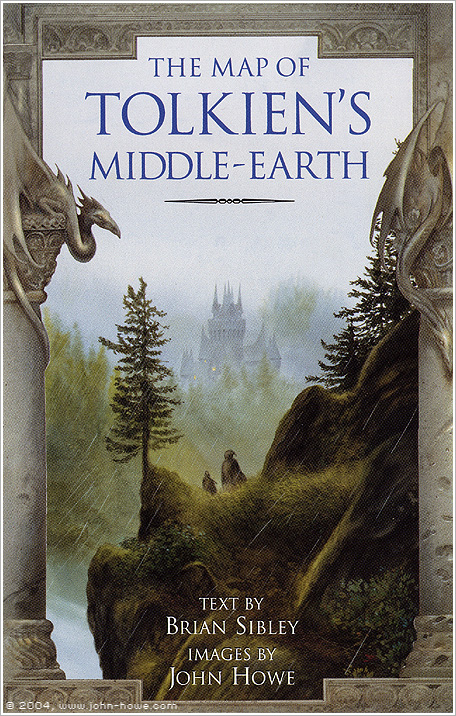 THE MAP OF TOLKIEN'S MIDDLE-EARTH (UK/EU/CAN)