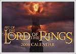 Art of The Lord of the Rings 2006 Wall Calendar